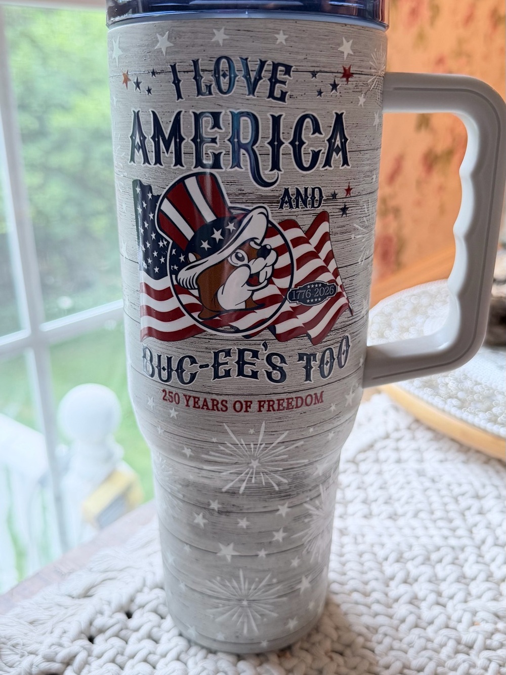 Buckees Patriotic  250 Years 4th of July Tumbler